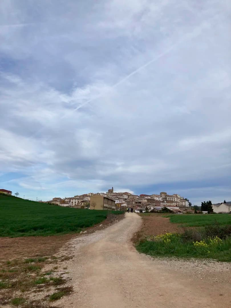 Cirauqui 山丘村莊遠景