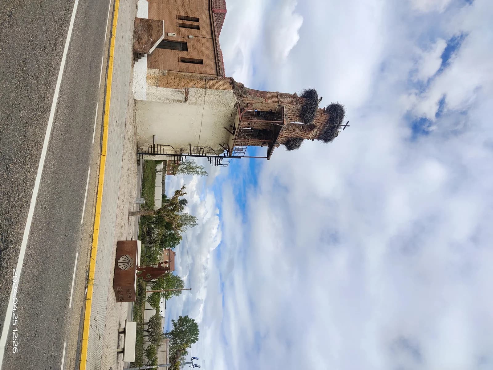 聖若望教堂鐘塔與鸛鳥巢