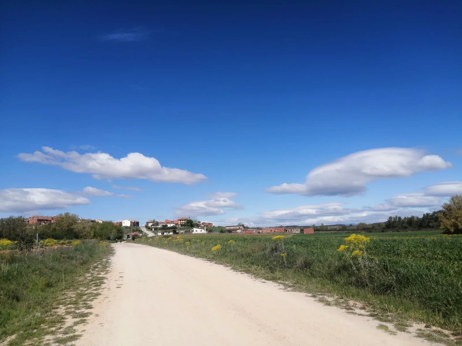 朝聖者走向曼西利亞德拉斯穆拉斯