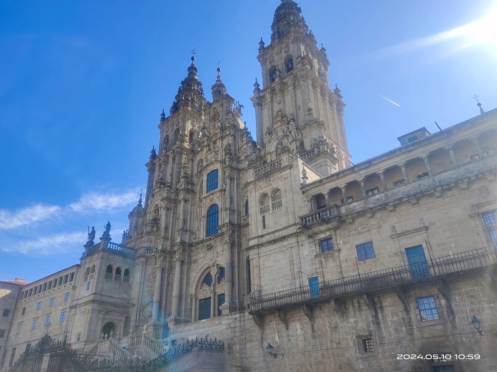 聖地亞哥大教堂側面